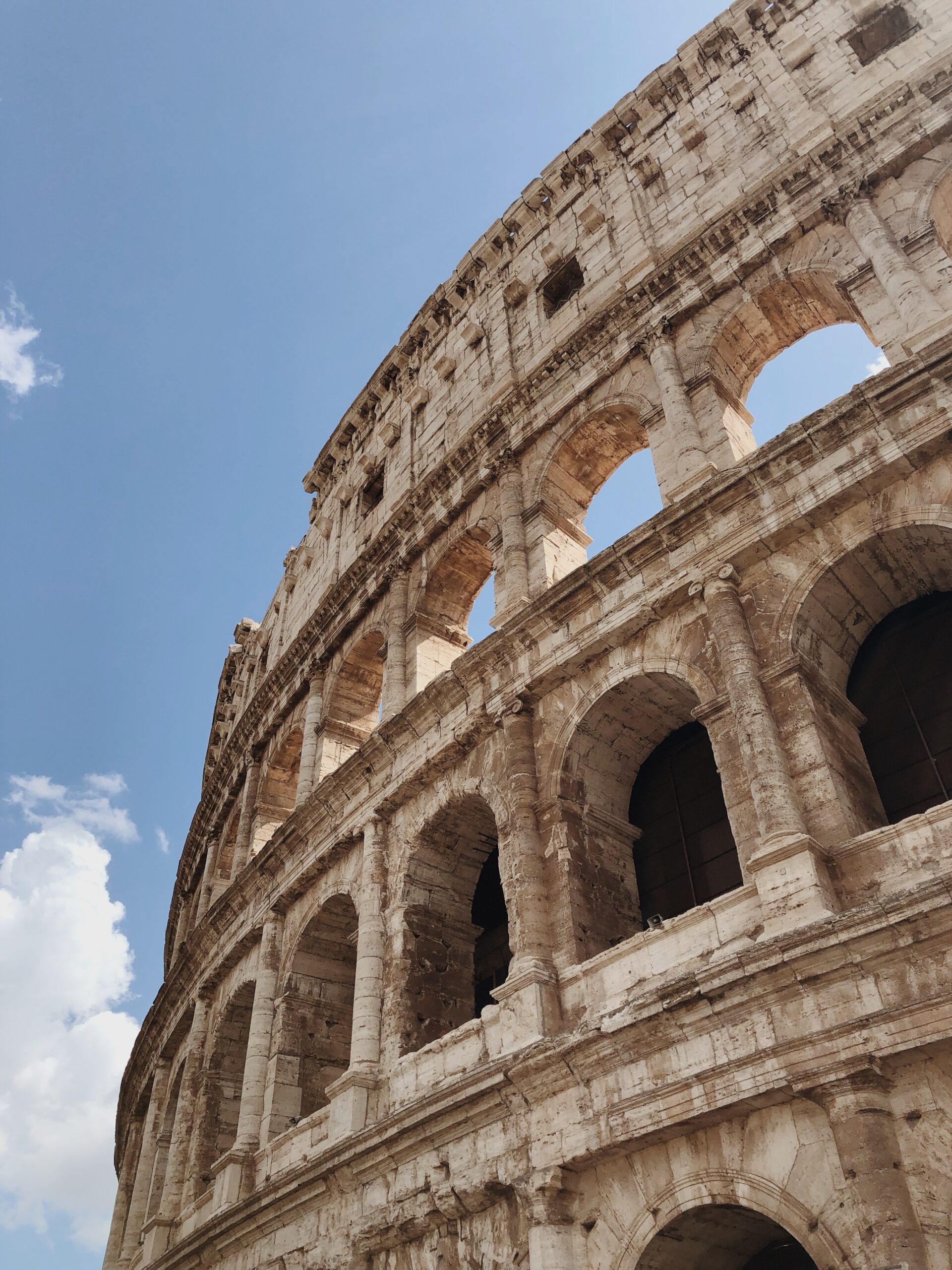 View of the Colosseum's exterior