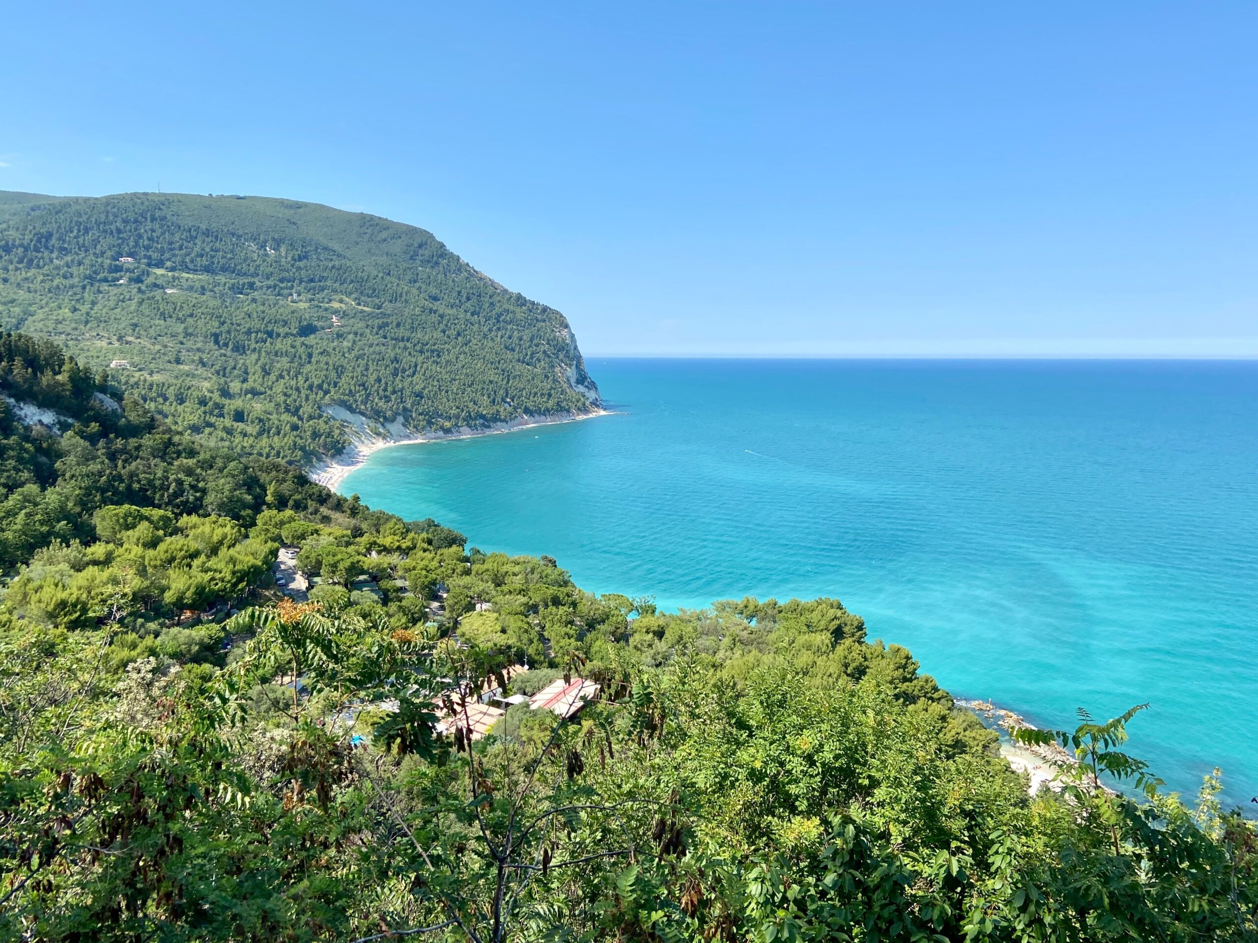 Marche, Conero Riviera views